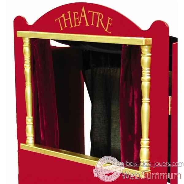 Theatre de marionnettes en bois sans decor Anima Scena -14415 -3