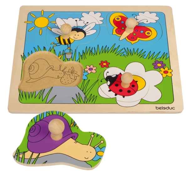 Puzzle a boutons prairie Beleduc -10145