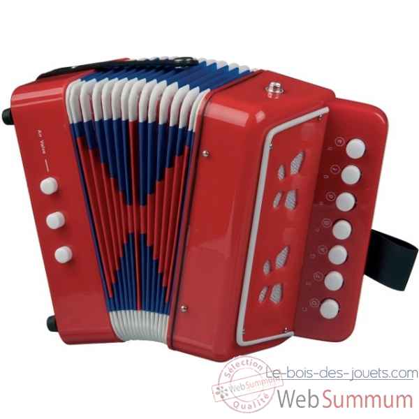 accordeon rouge New classic toys -0055