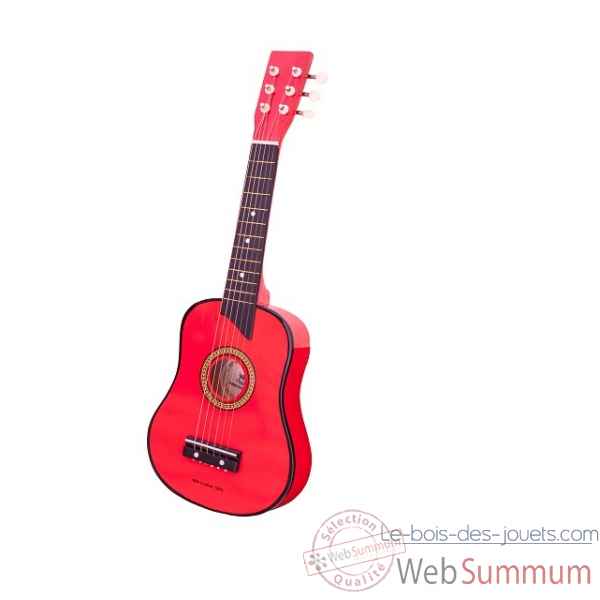 guitare de luxe rouge New classic toys -0303
