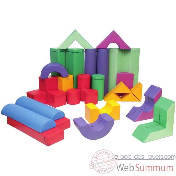 Grand ensemble de cubes en mousse Novum -4528500