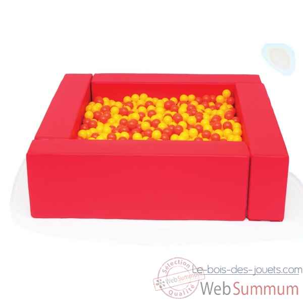 Piscine  balles rouge Novum -4529008