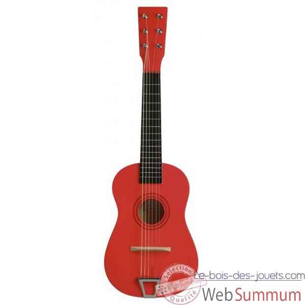 Guitare couleur rouge - 0341