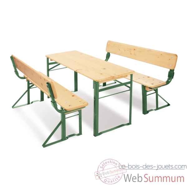 Set de table et de chaises pour les fetes \\\'sepp\\\' avec dossiers Pinolino -201395