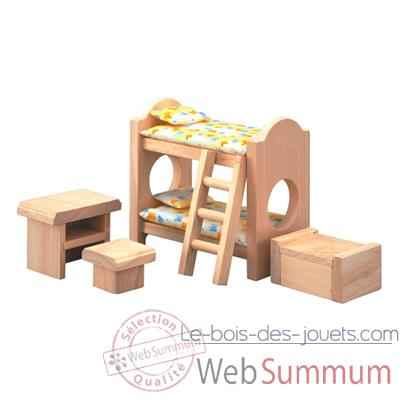 Chambre d\\\'enfants en bois - Plan Toys 9502