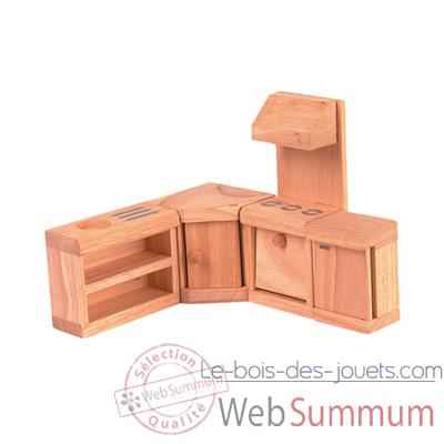 Meuble cuisine en bois - Plan Toys 9013