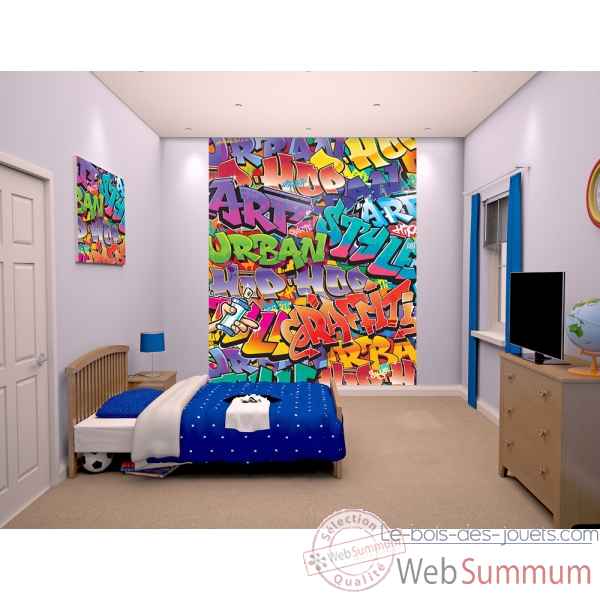 Fresque murale graffitti Room studio -43855