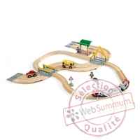 Circuit correspondance train / bus  - Jouet Brio 33209000