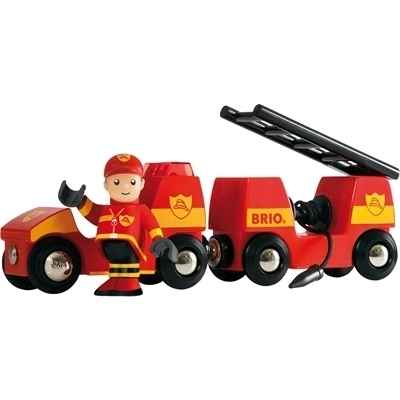 Vehicule de pompier son et lumiere BRIO -33576
