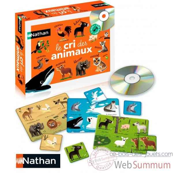 Le jeu des cris des animaux  Nathan -31052