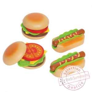 Hamburgers et hotdogs Hape -E3112