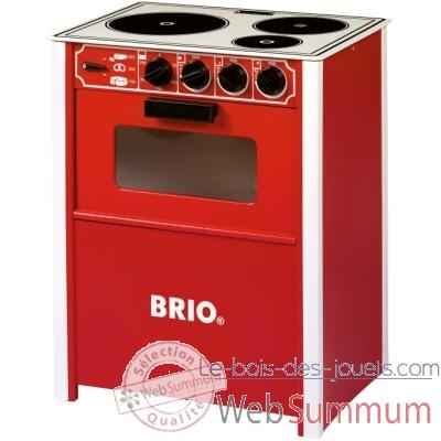 Cuisiniere en bois Brio Rouge -31355