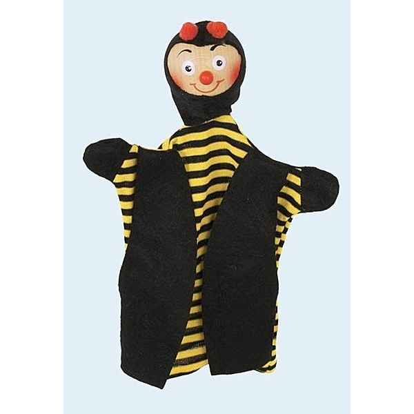 Marionnette tête en bois abeille Sumsi kersa -60870