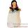 Marionnette Kersa - Dame avec robe blanche - 30500