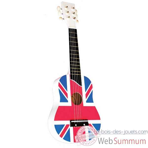 guitare de luxe drapeau anglais union jack New classic toys -0309
