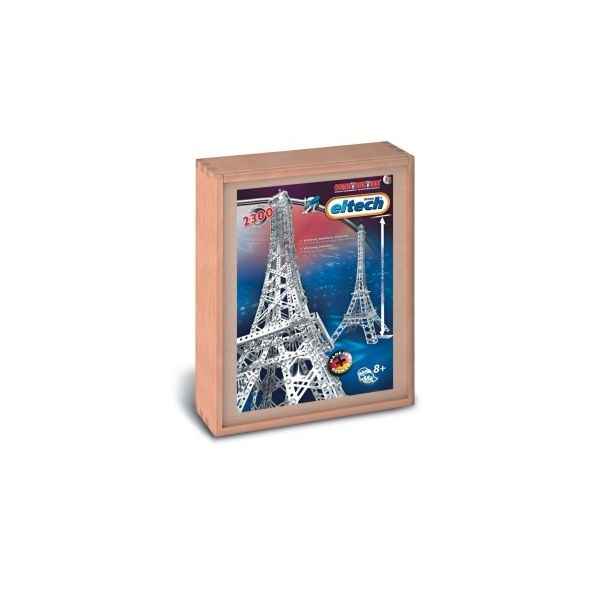Construction Eitech Tour Eiffel en coffret Bois 100033