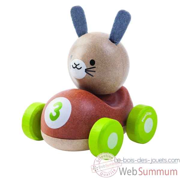 Bunny le lapin de course Plan Toys -5680