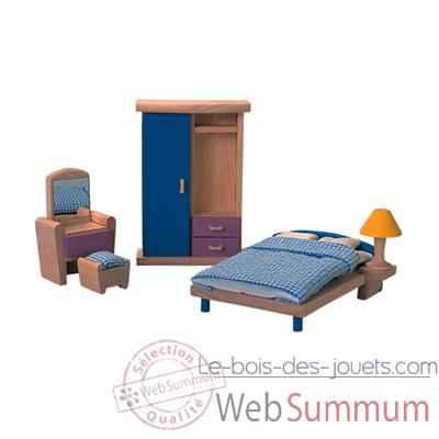Chambre à coucher en bois - Plan Toys 7309