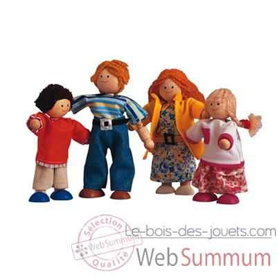 Famille de poupées en bois - Plan Toys 7142