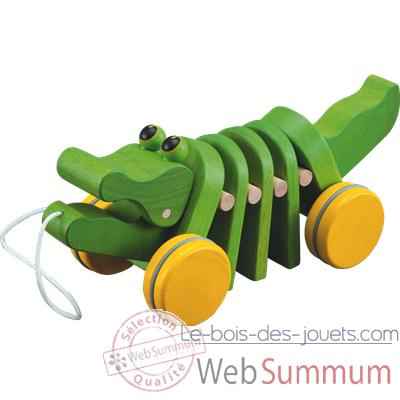 Video Alligator en bois - Plan Toys 5105