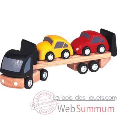 Transport de voitures en bois - Plan Toys 6043