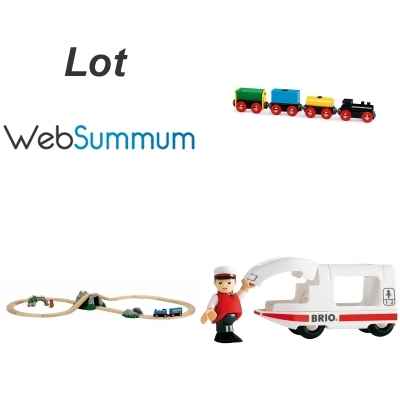 Locomotive et wagon