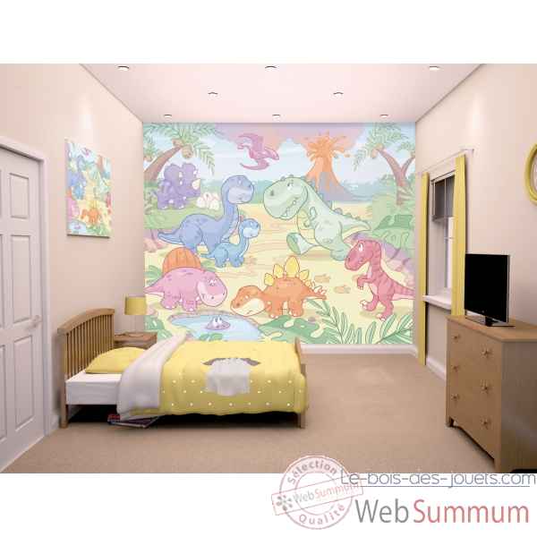 Fresque murale monde des dinosaures Room studio -40618