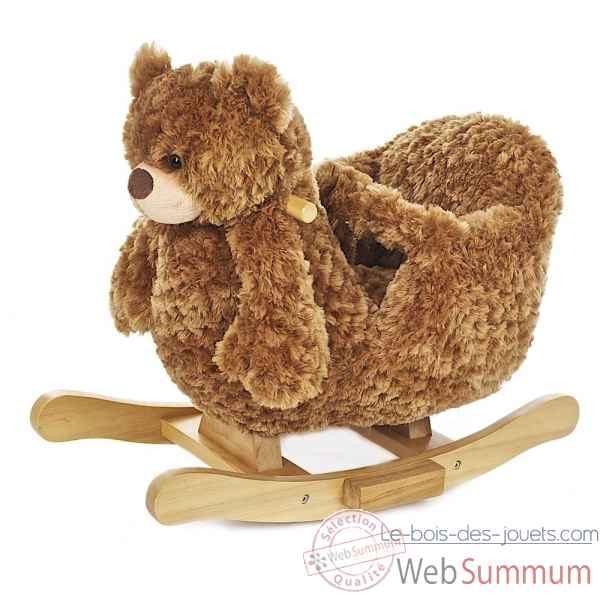 Bascule ours pour bebe avec son Teddykompaniet -TK2337
