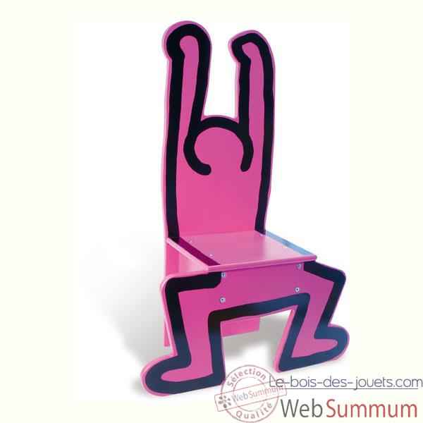 Video Chaise Keith Harin rose - Vilac 9298